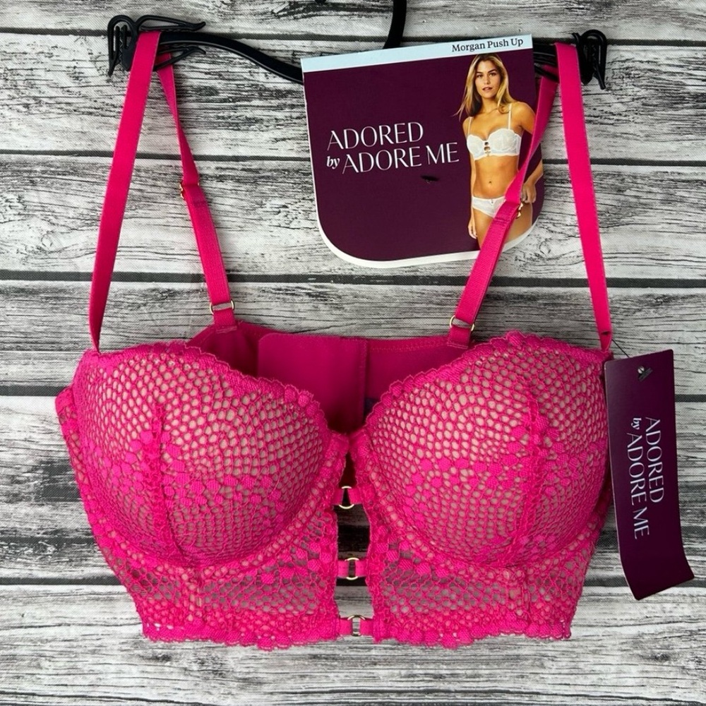 New pink Adore Me Bra - 34A